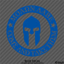 Molon Labe 2nd Amendment Spartan Helmet Gun Rights 2A Vinyl Decal