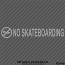Business Decal: No Skateboarding Vinyl Decal - S4S Designs