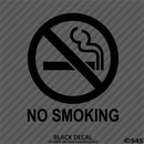 Business Decal: No Smoking Vinyl Decal - S4S Designs