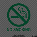 Business Decal: No Smoking Vinyl Decal - S4S Designs