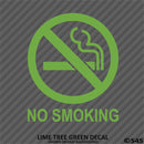 Business Decal: No Smoking Vinyl Decal - S4S Designs