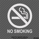 Business Decal: No Smoking Vinyl Decal - S4S Designs
