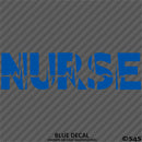 Nurse Heartbeat Health Care Front Line Vinyl Decal