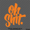 "Oh Shit" JDM Style Automotive Vinyl Decal