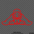 Peeking Blood Hound Puppy Vinyl Decal - S4S Designs