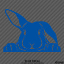 Peeking Bunny Rabbit Vinyl Decal - S4S Designs