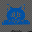 Peeking Cat Kitten Vinyl Decal