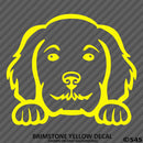 Peeking Golden Doodle Puppy Dog Vinyl Decal - S4S Designs