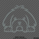 Peeking Maltese Puppy Dog Vinyl Decal - S4S Designs