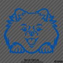 Peeking Pomeranian Puppy Dog Vinyl Decal - S4S Designs