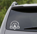 Peeking Sheep Dog Puppy Dog Vinyl Decal - S4S Designs