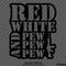 Red, White And Pew Pew Pew 2A Firearms Vinyl Decal