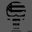 American Flag: Punisher Skull Patriotic Vinyl Decal - S4S Designs