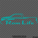 Ram Life Truck Silhouette Vinyl Decal