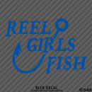 Reel Girls Fish Hook Vinyl Decal - S4S Designs