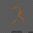 Runner Girl Vinyl Decal - S4S Designs