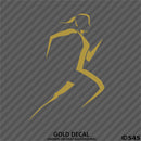 Runner Girl Vinyl Decal - S4S Designs
