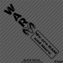 WAR Ram And More Club Vinyl Decal Style 1