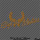 Size Matters Deer Hunting Vinyl Decal