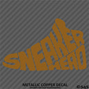 Sneakerhead Shoe Collector Vinyl Decal