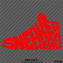 Sneakerhead Shoe Collector Vinyl Decal