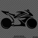 Sport Bike Motorcycle Silhouette Vinyl Decal - S4S Designs