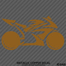 Sport Bike Motorcycle Silhouette Vinyl Decal - S4S Designs