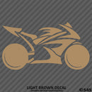 Sport Bike Motorcycle Silhouette Vinyl Decal - S4S Designs