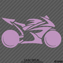 Sport Bike Motorcycle Silhouette Vinyl Decal - S4S Designs