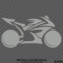 Sport Bike Motorcycle Silhouette Vinyl Decal - S4S Designs