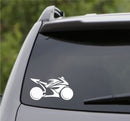 Sport Bike Motorcycle Silhouette Vinyl Decal - S4S Designs