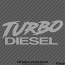 Turbo Diesel Automotive Vinyl Decal