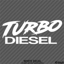 Turbo Diesel Automotive Vinyl Decal