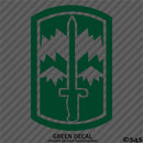 171st Infantry Brigade US Army Military Vinyl Decal