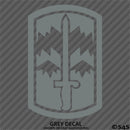 171st Infantry Brigade US Army Military Vinyl Decal