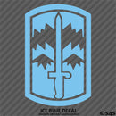 171st Infantry Brigade US Army Military Vinyl Decal