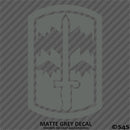171st Infantry Brigade US Army Military Vinyl Decal