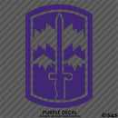 171st Infantry Brigade US Army Military Vinyl Decal