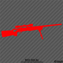 .308 Rifle Silhouette Firearms Vinyl Decal