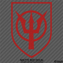 4th Transportation Command US Army Military Vinyl Decal