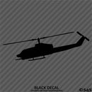 AH1 Cobra Attack Helicopter Silhouette Military Vinyl Decal