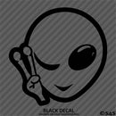 Alien Peace Funny Area 51 Outer Space Vinyl Decal