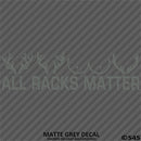 All Racks Matter Funny Hunting Vinyl Decal