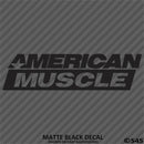 American Muscle Classic Car Show Vinyl Decal