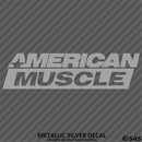 American Muscle Classic Car Show Vinyl Decal