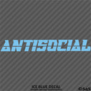 Antisocial JDM Style Vinyl Decal