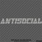 Antisocial JDM Style Vinyl Decal