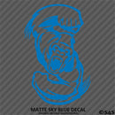 Angry Ape Swinging Fists Silhouette Vinyl Decal