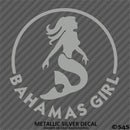 Bahamas Girl: Mermaid Vinyl Decal
