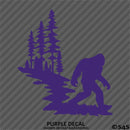 Bigfoot: Bigfoot Walking Scene Vinyl Decal